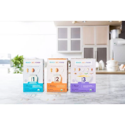 Ready, Set, Food! Early Allergen Introduction Mixins Baby Meals - Stage 2 - 15 Days - 1.2oz 4 Ready, Set, Food! Early Allergen Introduction Mixins Baby Meals - Stage 2 - 15 Days - 1.2oz - Image 4