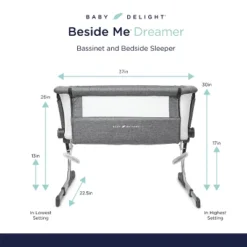 Baby Delight Beside Me Dreamer Bassinet & Bedside Sleeper -Graco Shop GUEST b03f62e9 4f85 497a a12e 0686e0ab8d04