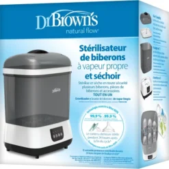 Dr. Brown's Dr. Brown's Bottle And Pacifier Sterilizer And Dryer - Gray -Graco Shop GUEST b1503dfe aa73 4791 90f0 b1be7e1c6e37