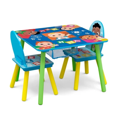 Delta Children CoComelon Kids' Table And Chair Set With Storage (2 Chairs Included) - Greenguard Gold Certified - 3ct 3 Delta Children CoComelon Kids' Table And Chair Set With Storage (2 Chairs Included) - Greenguard Gold Certified - 3ct - Image 3