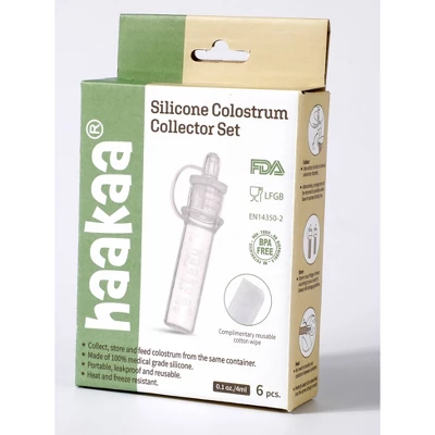 Haakaa Silicone Colostrum Collector Set - 6pk 5 Haakaa Silicone Colostrum Collector Set - 6pk - Image 5