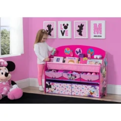 Disney Minnie Mouse Deluxe Boy & Toy Organizer - Delta Children