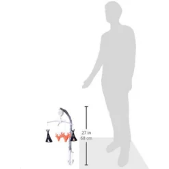 Bacati - Emma Aztec Coral/Mint/Navy Musical Mobile