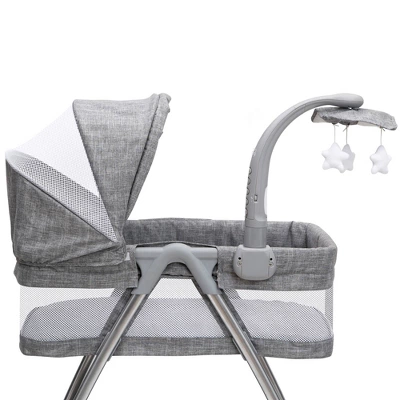 Simmons Kids' City Sleeper Bassinet - Gray Tweed 5 Simmons Kids' City Sleeper Bassinet - Gray Tweed - Image 5