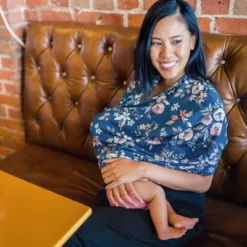 Bebe Au Lait 5-in-1 Premium Cotton Nursing Cover - Midnight Floral -Graco Shop GUEST b5b3d092 ccd0 447a 81d1 68a9ddaf246e