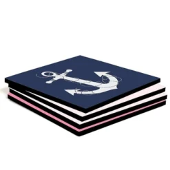 Big Dot Of Happiness Ahoy - Nautical Girl - Kids Room, Nursery Decor And Home Decor - 11 X 11 Inches Kids Wall Art - Set Of 4 Prints -Graco Shop GUEST b5be32a9 3858 45fe 89c7 4e1b7fb86647