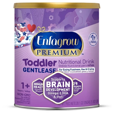 Enfagrow Gentlease Toddler Can - 29.1oz 2 Enfagrow Gentlease Toddler Can - 29.1oz - Image 2