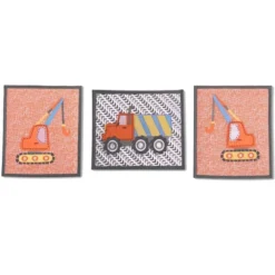 Bacati - Construction Yellow Orange Blue Gray 10 Pc Crib Bedding Set With 2 Crib Fitted Sheets 16 Bacati - Construction Yellow Orange Blue Gray 10 Pc Crib Bedding Set With 2 Crib Fitted Sheets -Graco Shop GUEST b690cca5 90a5 4e4d bc83 07a97ddc27c0