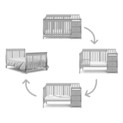 Storkcraft Portofino 5-in-1 Convertible Crib And Changer -Graco Shop GUEST b7649ea4 ffef 44ab b9f4 fc267693aa59