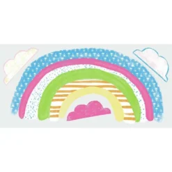 RoomMates Pattern Rainbow Peel And Stick Giant Wall Decal 7 RoomMates Pattern Rainbow Peel And Stick Giant Wall Decal -Graco Shop GUEST b8ecdbbb f39c 40db ae99 20b1a172cdcd