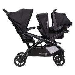 Baby Trend Sit N' Stand Double 2.0 Stroller - Madrid Black -Graco Shop GUEST b9188fa3 aa0f 4537 af40 4c9cae3d0697
