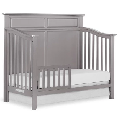 Slumber Baby Harper 4 In 1 Convertible Crib In Metallic Grey 1 Slumber Baby Harper 4 In 1 Convertible Crib In Metallic Grey