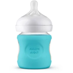 Philips Avent Glass Natural Baby Bottle With Natural Response Nipple - Clear - 4oz -Graco Shop GUEST bc532c20 96b1 4677 96ca ce416dccc90f