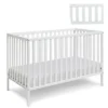 Suite Bebe Palmer Island 3-in-1 Convertible Crib And Guardrail - White