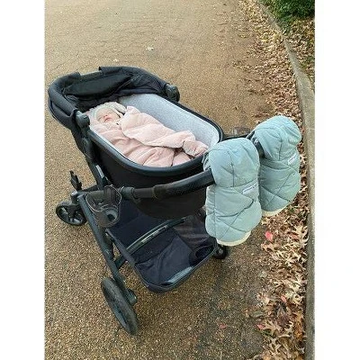 7AM Enfant Stroller Warmmuffts - Benji Mirage Blue 2 7AM Enfant Stroller Warmmuffts - Benji Mirage Blue - Image 2