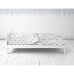 Bacati - Football Brown/Gray Muslin 4 Pc Toddler Bedding Set 11 Bacati - Football Brown/Gray Muslin 4 Pc Toddler Bedding Set -Graco Shop GUEST bcfdb59b d0fc 4598 aaa5 edb68f3781d1