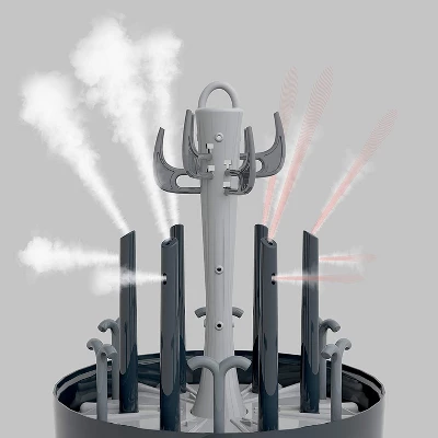 Babymoov Turbo Pure Sterilizer Dryer, Advanced Purified Sterilization, Fast & Clean Drying, Universal Bottle Storage And Easy Use, Black 2 Babymoov Turbo Pure Sterilizer Dryer, Advanced Purified Sterilization, Fast & Clean Drying, Universal Bottle Storage And Easy Use, Black - Image 2