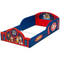 Toddler PAW Patrol Plastic Sleep And Play Bed With Attached Guardrails - Delta Children -Graco Shop GUEST c03baa55 177e 46e4 93e7 82bd84056e2c