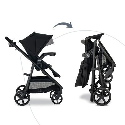 Britax Brook+ Modular Baby Stroller - Graphite Onyx 1 Britax Brook+ Modular Baby Stroller - Graphite Onyx