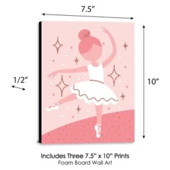 Big Dot Of Happiness Tutu Cute Ballerina - Ballet Nursery Wall Art And Kids Room Decor - 7.5 X 10 Inches - Set Of 3 Prints -Graco Shop GUEST c59bae17 9c34 49cf 940f 02bcfbed62c8