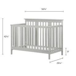 Cotton Candy Baby Crib 4 Heights With Toddler Rail - Soft Gray - South Shore 16 Cotton Candy Baby Crib 4 Heights With Toddler Rail - Soft Gray - South Shore -Graco Shop GUEST c5e6ad28 47df 47b7 8fb8 e029db259775