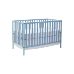 Suite Bebe Palmer 3-in-1 Convertible Island Crib - Baby Blue