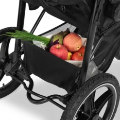 Hauck Runner 2 Compact Foldable Tricycle Jogger Buggy Stroller Pushchair With Height-Adjustable Handle, Large Pneumatic Wheels, & UPF 50 Canopy, Black 7 Hauck Runner 2 Compact Foldable Tricycle Jogger Buggy Stroller Pushchair With Height-Adjustable Handle, Large Pneumatic Wheels, & UPF 50 Canopy, Black -Graco Shop GUEST c7b6f3a6 5ef7 4438 af64 50a934eea7d6