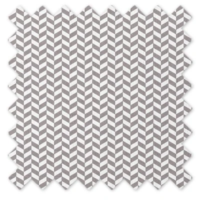 Bacati - Herringbone Gray Muslin 100 Percent Cotton Universal Baby US Standard Crib Or Toddler Bed Fitted Sheet 4 Bacati - Herringbone Gray Muslin 100 Percent Cotton Universal Baby US Standard Crib Or Toddler Bed Fitted Sheet - Image 4