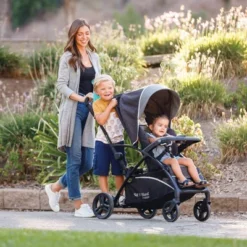 Baby Trend Sit N' Stand 5-in-1 Shopper Stroller Travel System - Gray -Graco Shop GUEST c958043d a882 49a4 a2d5 322f1d530c7e