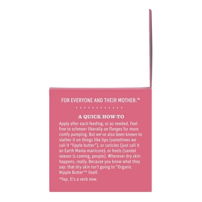 Earth Mama Organics Nipple Butter - 2 Fl Oz 5 Earth Mama Organics Nipple Butter - 2 Fl Oz - Image 5