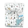 Hudson Baby Unisex Baby Plush Blanket, Woodland Friends, One Size