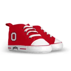 Baby Fanatic 2 Piece Bid And Shoes - NCAA Ohio State Buckeyes - White Unisex Infant Apparel