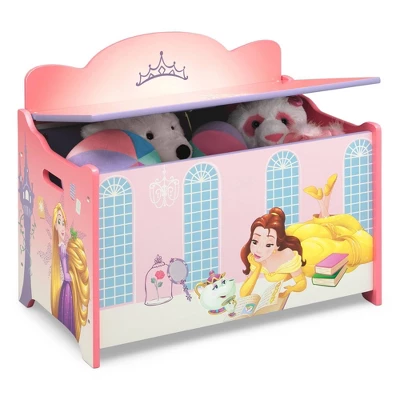 Delta Children Disney Princess Deluxe Toy Box - Greenguard Gold Certified 4 Delta Children Disney Princess Deluxe Toy Box - Greenguard Gold Certified - Image 4
