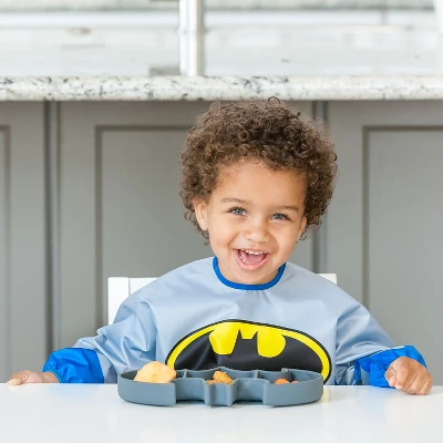 Bumkins DC Comics Batman Grip Dish - Gray 13 Bumkins DC Comics Batman Grip Dish - Gray - Image 13