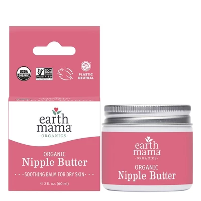 Earth Mama Organics Nipple Butter - 2 Fl Oz 1 Earth Mama Organics Nipple Butter - 2 Fl Oz