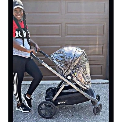 Joovy Qool Rain Cover - Clear 1 Joovy Qool Rain Cover - Clear