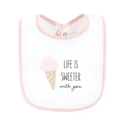 Touched By Nature Infant Girl Organic Cotton Bibs, Popsicle, One Size -Graco Shop GUEST d04b5541 8bf1 426d afc5 45238fd920f4