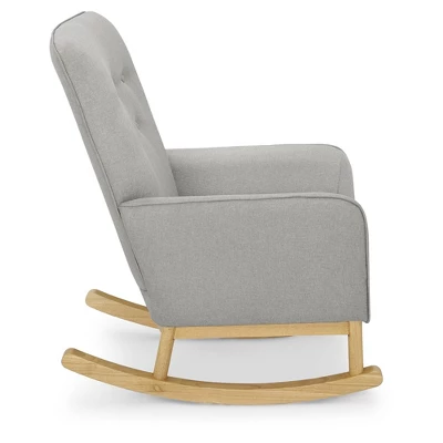 Delta Children Colby Rocking Chair - French Gray And Natural 5 Delta Children Colby Rocking Chair - French Gray And Natural - Image 5
