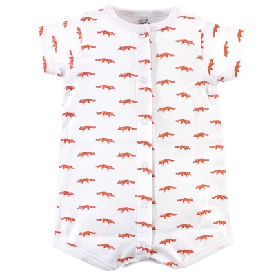 Touched By Nature Baby Boy Organic Cotton Rompers 3pk, Geometric Bear 1 Touched By Nature Baby Boy Organic Cotton Rompers 3pk, Geometric Bear