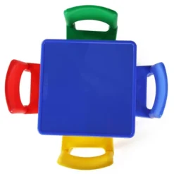 5pc 2 In 1 Square Plastic Activity Table And Chair Set - Humble Crew -Graco Shop GUEST d365ed91 9323 4b71 aad0 ac505dc962ff