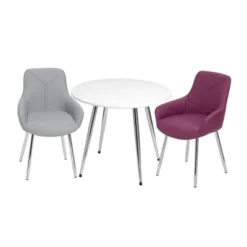 Kids' Table With 2 Modern Upholstered Chairs - Gift Mark 13 Kids' Table With 2 Modern Upholstered Chairs - Gift Mark -Graco Shop GUEST d3a6836e c819 44aa a3a8 62eb22ecc610