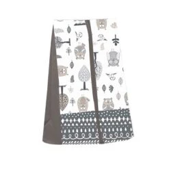 Bacati - Owls In The Woods Beige/Gray 4 Pc Crib Bedding Set With Diaper Caddy -Graco Shop GUEST d52ab327 e069 419f ad0b af5e608880b4