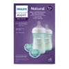 Philips Avent Natural Baby Bottle With Natural Response Nipple Baby Gift Set - Teal - 4pc