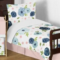 5pc Sweet Jojo Designs Watercolor Floral Toddler Bedding Set Pink/Blue - Sweet Jojo Designs 7 5pc Sweet Jojo Designs Watercolor Floral Toddler Bedding Set Pink/Blue - Sweet Jojo Designs -Graco Shop GUEST d6bdc9b0 6a84 4daf bcf1 765565e65f14