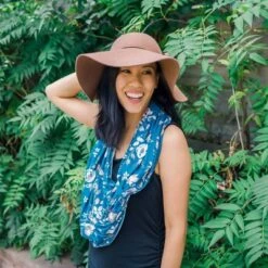 Bebe Au Lait 5-in-1 Premium Cotton Nursing Cover - Midnight Floral