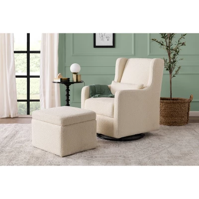 Carter's By DaVinci Adrian Swivel Glider With Storage Ottoman 10 Carter's By DaVinci Adrian Swivel Glider With Storage Ottoman - Image 10