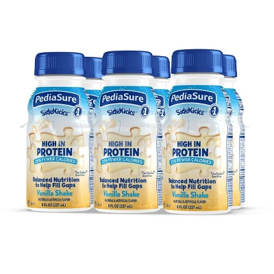 PediaSure SideKicks High Protein Nutrition Shake Vanilla - 6pk/48 Fl Oz 2 PediaSure SideKicks High Protein Nutrition Shake Vanilla - 6pk/48 Fl Oz - Image 2