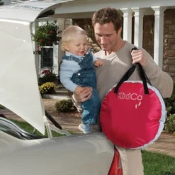 KidCo PeaPod Portable Toddler Travel Bed & Storage Bag, Cranberry (2 Pack) -Graco Shop GUEST d89330be feca 4366 98d7 ad8fa68f4aab