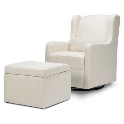 Carter's By DaVinci Adrian Swivel Glider With Storage Ottoman 14 Carter's By DaVinci Adrian Swivel Glider With Storage Ottoman - Image 14