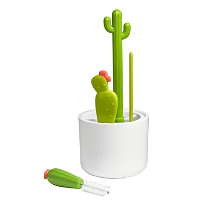 Boon Cacti Bottle Cleaning Brush Set 2 Boon Cacti Bottle Cleaning Brush Set - Image 2